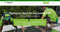 Desktop Screenshot of greenenergytechnologies.com.au